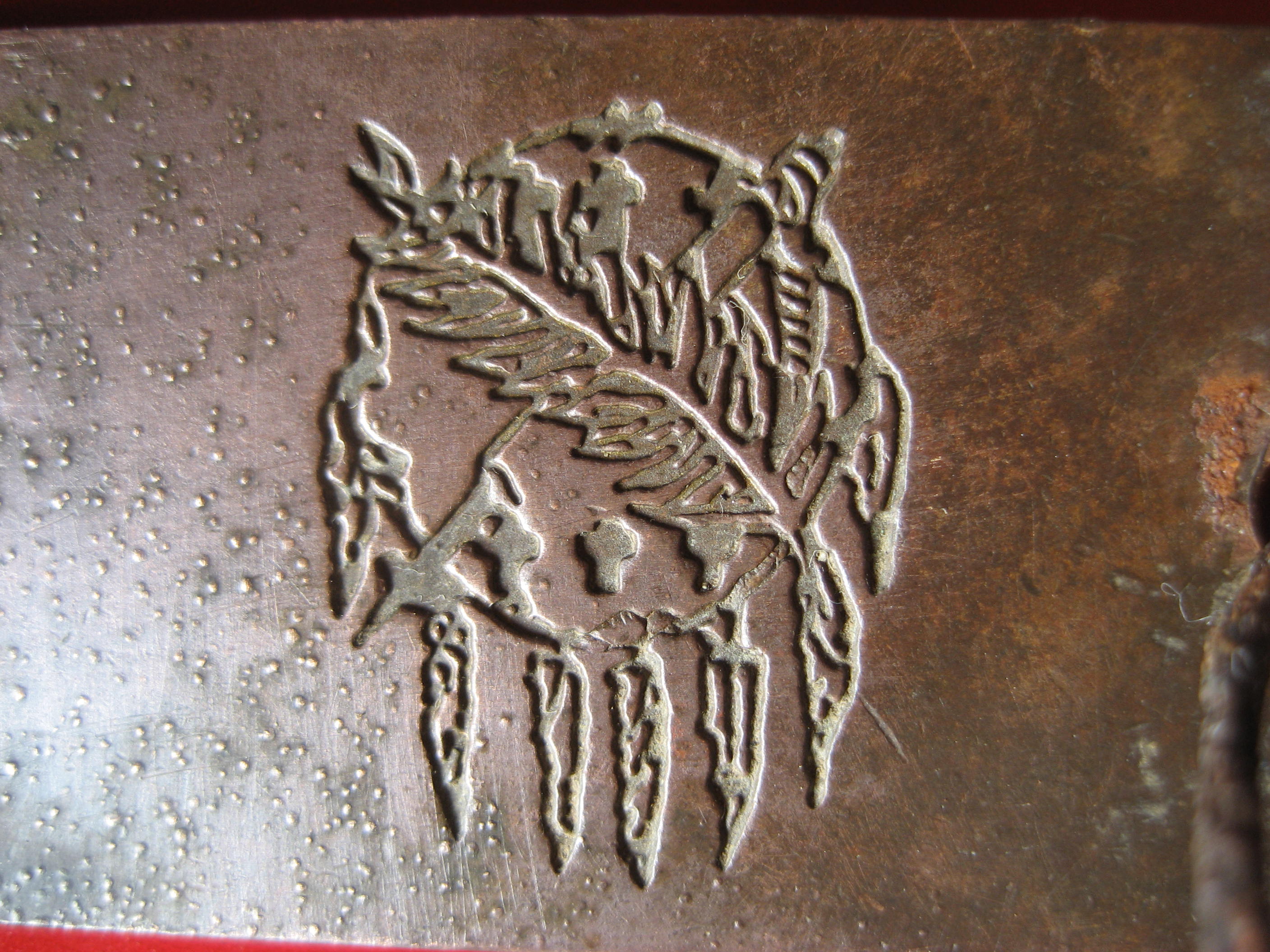 (12)clef et plaque drapeau de L Oklahoma.JPG