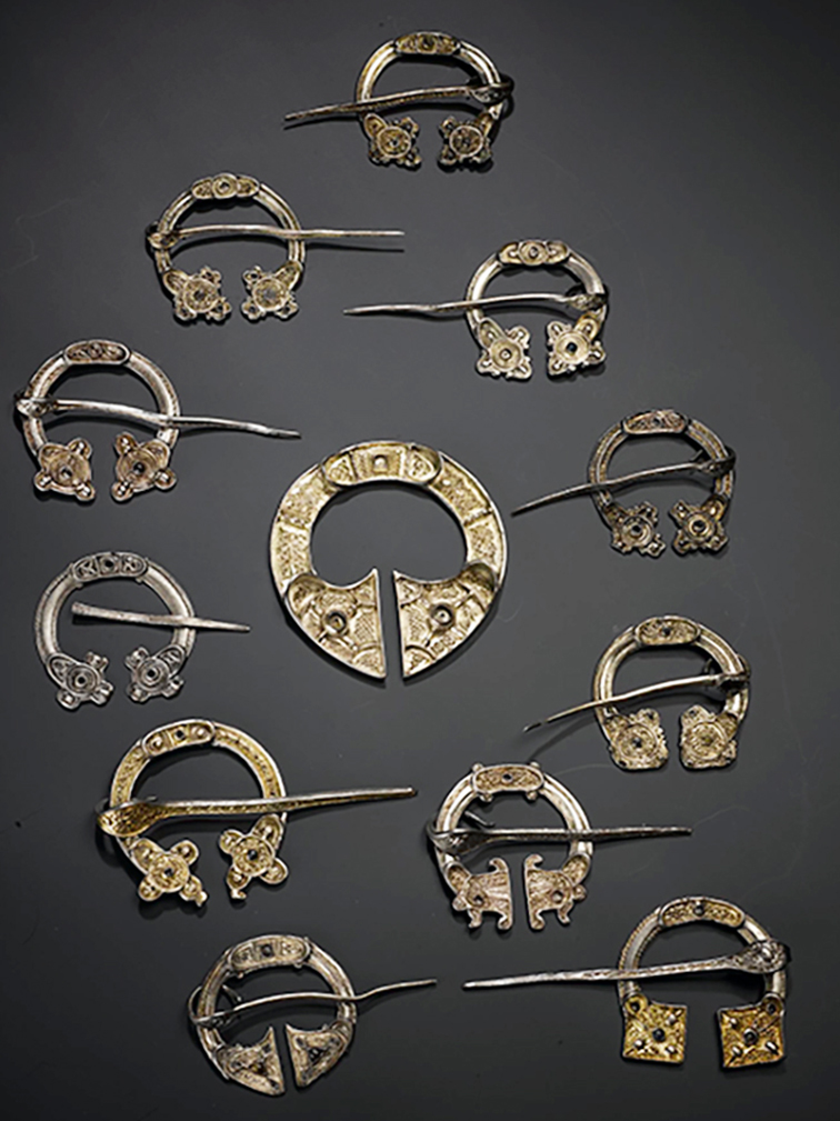 penannular brooches from St Ninian's Isle Shetland.jpg