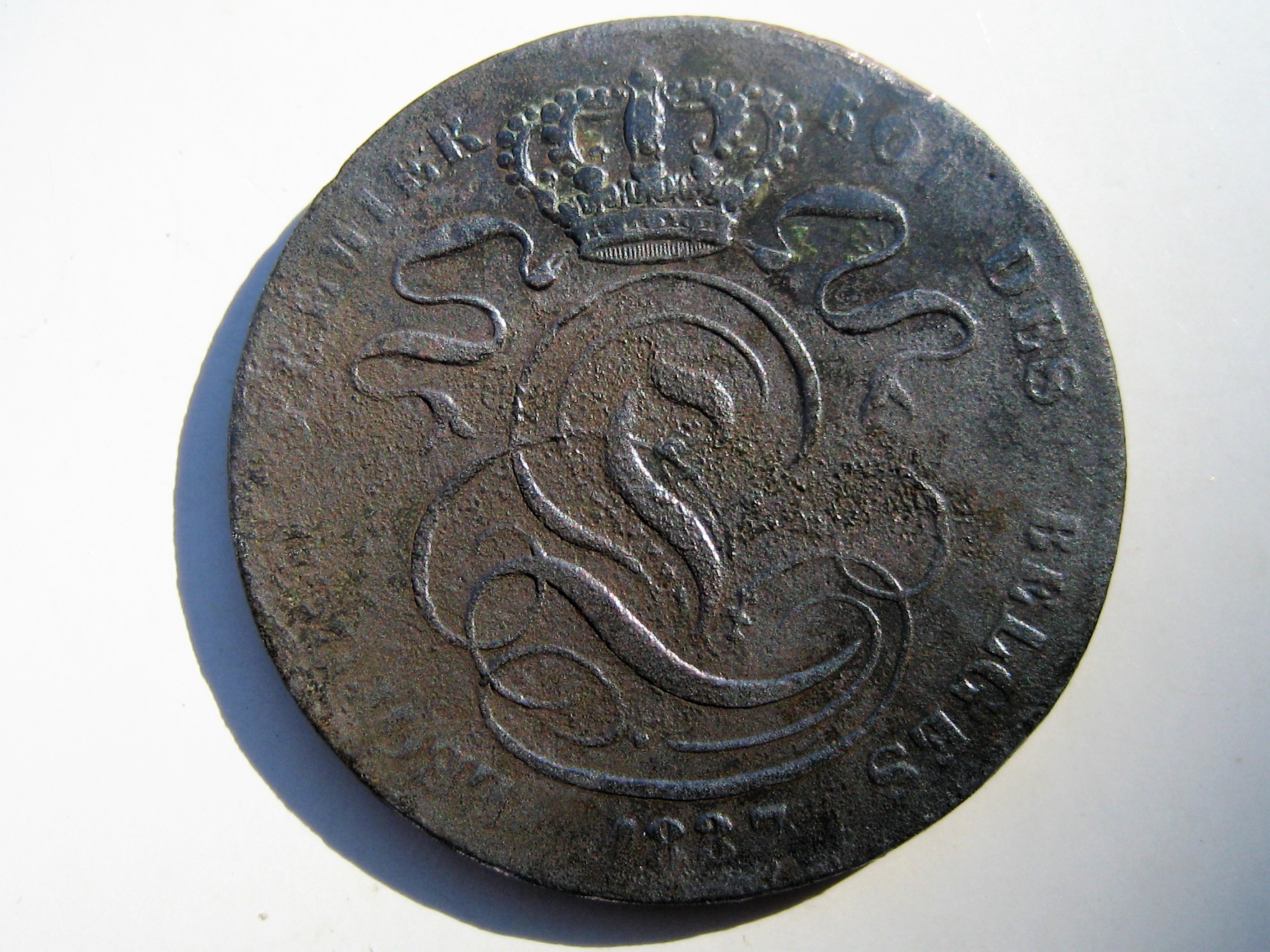 Belgique Léopold Premier 5 centimes 1837.JPG