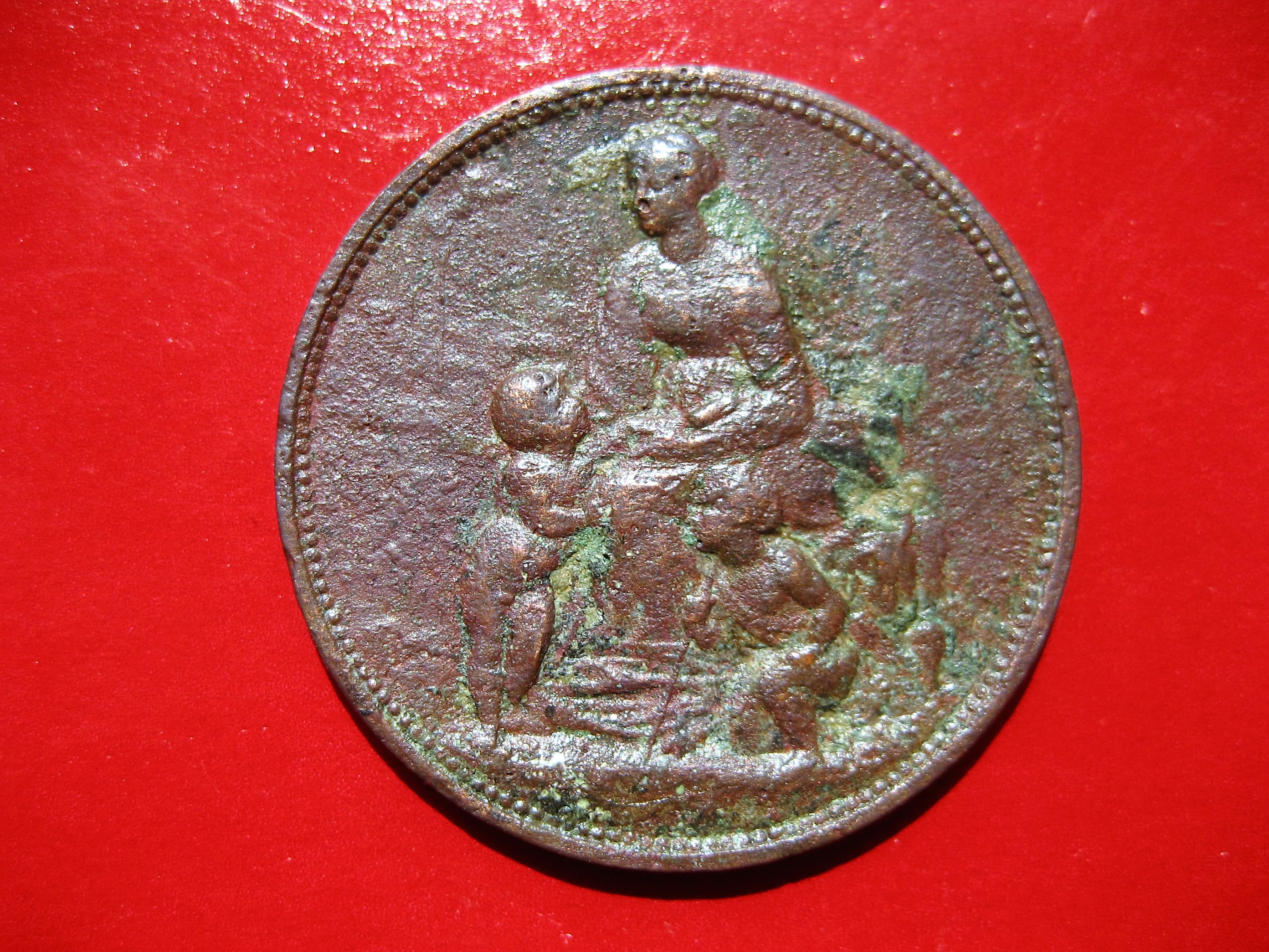 (23)Jeton publicitaire de la belle jardiniere fabricants et vendeurs de confection 1890-1972.JPG