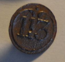 Boutton de manche de vareuse napoléonniène 1er empire.JPG