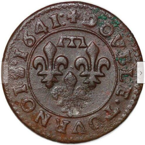 Screenshot 2022-02-06 at 20-48-31 P2088 Dombes Gaston d'Orléans double tournois 1641 Trévoux SUP eBay.png